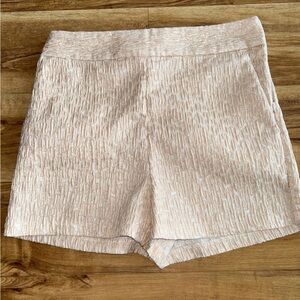 Express High Waist Textured Light Pink Shorts